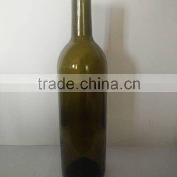 470g 375ml glass wine bottle,custom design glass bottle