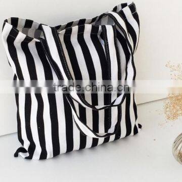 Promotional 2015 New Style Fashion Canvas Reusable Shopping Bag photo-3