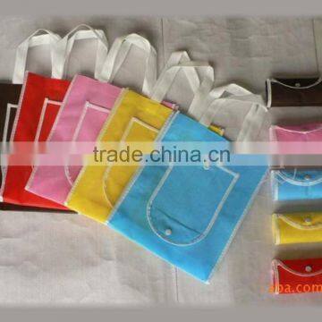 Non Woven Promotional Reusable Folding Tote Bag