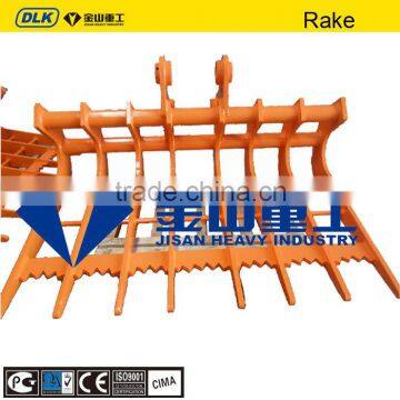 Excavator rake, root rake, Komatsu rake, kobelco excavator rake, stick rake, rake bucket