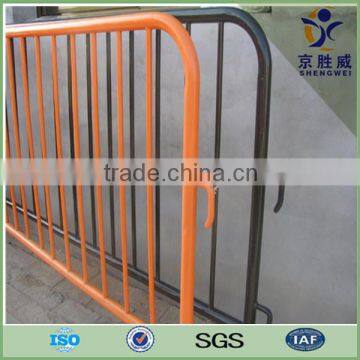 Type U galvanization iron crowd control barrier