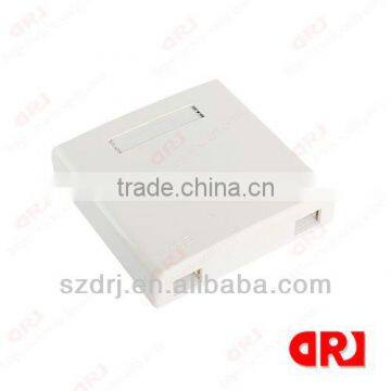 two ports rj45 electrical junction box