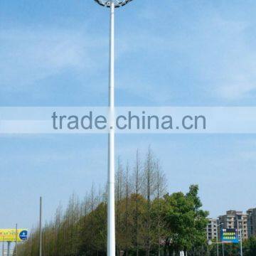 High quality & best design 15M~35M high mast lighting with high pressure sodium lamp or LED lamp