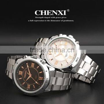 Stainless Steel Band Men Watch, Men Fashion Watch Rose Gold 027CMR