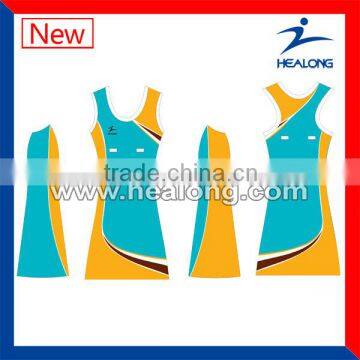 womens sublimation netball uniforms