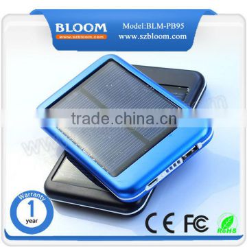 low price high quality China 5000mah solar charger for mobile phone