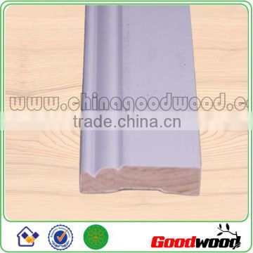 Solid wood skirting board