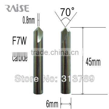 end milling cutters F7W carbide dimple cutters for JMA key duplicator