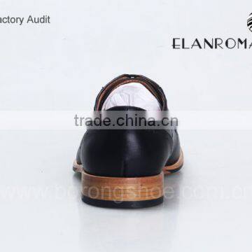 Top Quality Men Shoes Genuine Leather Oxford Shoes Men Leather Dress Shoes photo-4