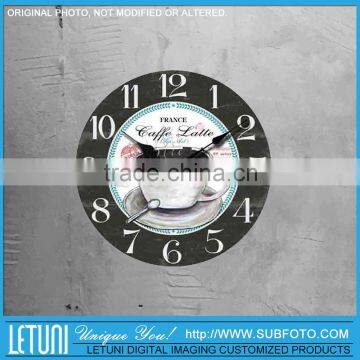 Big Luxury Advertisement Wall Clock