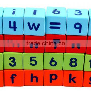 Direct Manufacturer Letter Printing Blocks Learning Wooden Blocks Wooden Letter Blocks photo-4