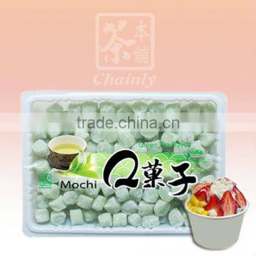 Matcha Flavor Topping Mini Mochi