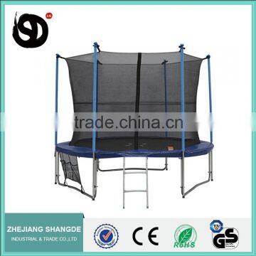 zhejiang big net trampolines with pvc enclosure 10ft ce