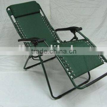 Folding camping lounge chair