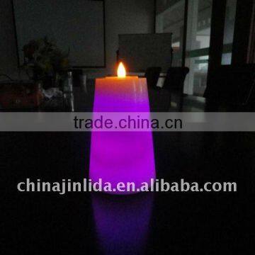 flameless candle,holiday led candle,scented candle with timer ,color changing led candle,blow on/off