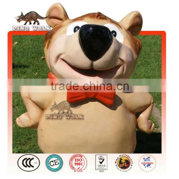 Cartoon Dog Fiberglass Statue