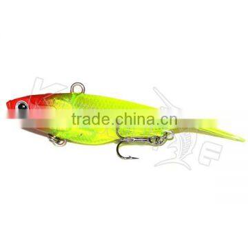 Vibe soft plastics fishing vibe lure blade lead insides plastic soft fishing lure