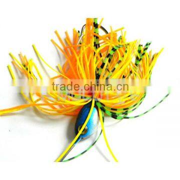 Kmucutie Spinner Bait 17.4g Lead Head Pvc Skirts Fishing Bait for Freshwater Fishing photo-3