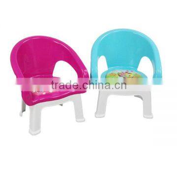 skid resistance colored baby chair whistle sound plastic chair