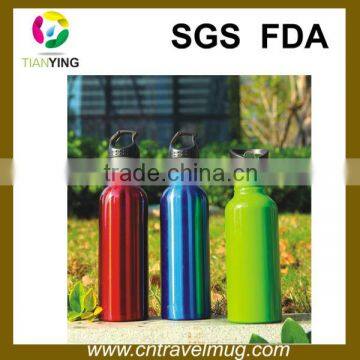 Colourful Stainless Steel Sport Drinking Water Bottle
