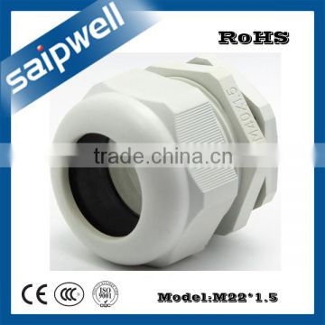 SAIPWELL M22*1.5 IP68 Wiring Accessory Waterproof Electrical Cable Joints