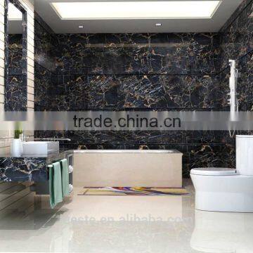 China Luxury Black Golden Marbles Hot Selling photo-5