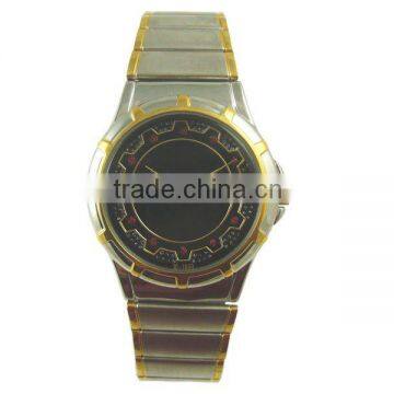 fashion men's alloy watch cheap metal watch for promotion