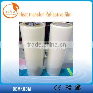 High quality silver reflective film for single color printing