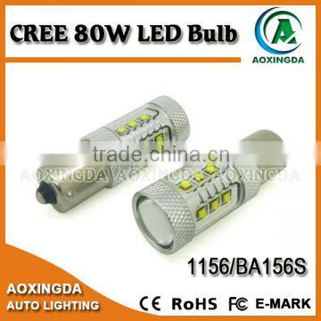 1156 1157 BA15S BAU15S T20 3157 CREE XBD 80W High Intense LED Bulb