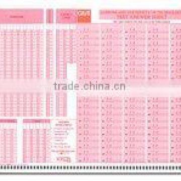 OMR SHEET
