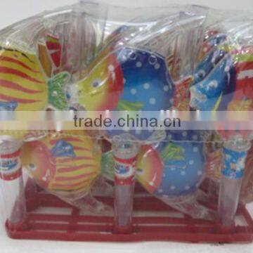 Tropical Fish whistle toy with candy