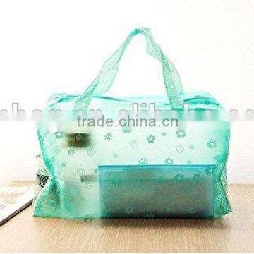 Portable cosmetic travel waterproof storage pouch bag