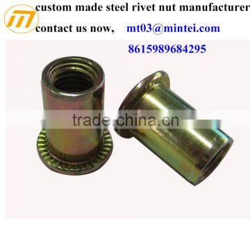 Custom stainless steel/brass/aluminum sleeve nut