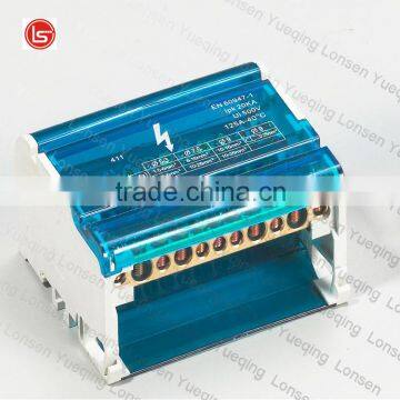 Junction box terminal blocks din rail