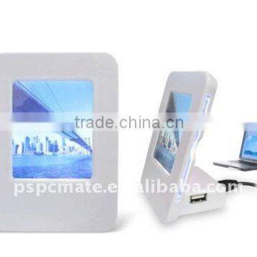 computer 4 port photo frame usb hub ,usb promotional gift