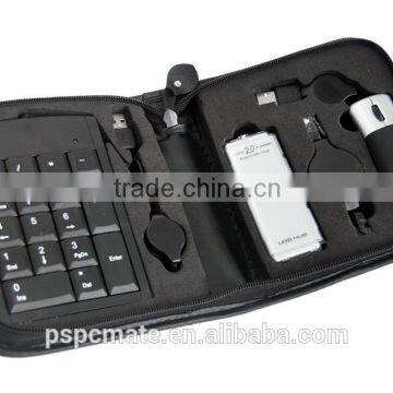 Black USB Travel Sets in White Color Suitable for Business Travel/coorperate Gifts photo-3