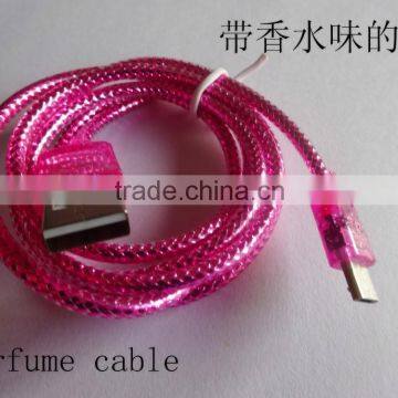 Crystal Perfume Micro Cable for Smartphone