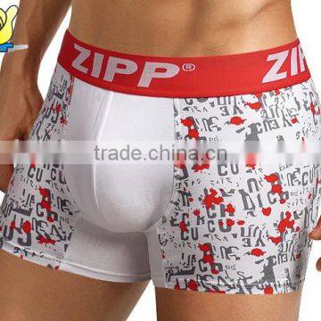 ZIPP Custom Made Wholesale Spandex Underwear Custom Logo With Factory Prices Man Boxers                        
                                                                Most Popular