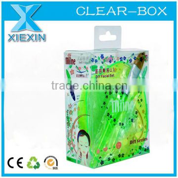 colorful plastic clear pvc cosmetic packaging