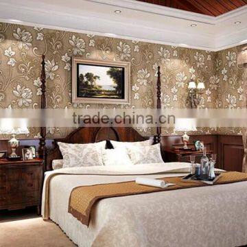 2016 New Modern 3D PVC Home and Room Wallpaper