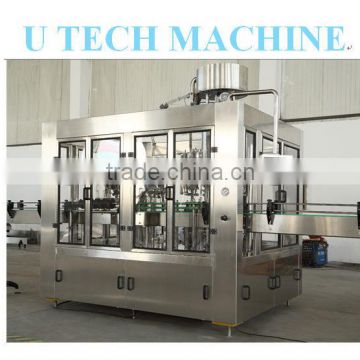 Automatic alcohol wine bottling line