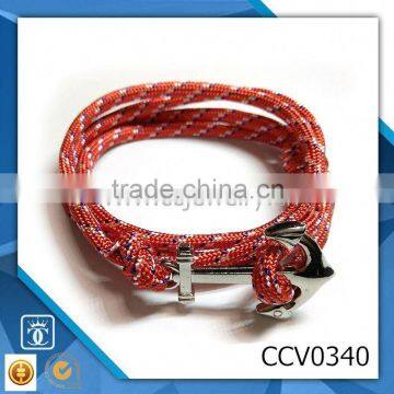 drilling anchor bracelet fashion bracelets 2016 jewellery leather bracelet stainless steel chain