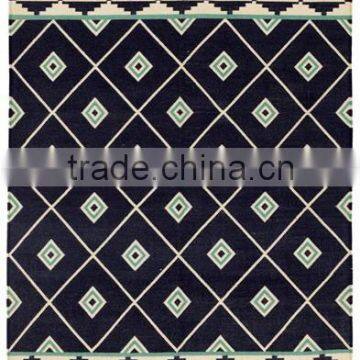 100% Cotton Dhurrie Rug Fast color