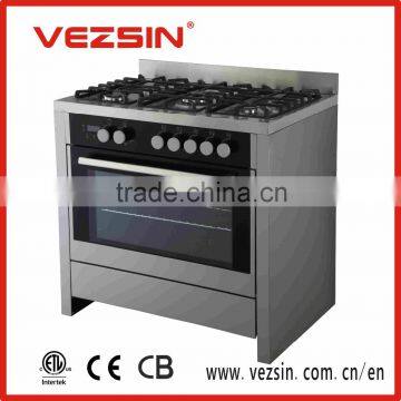 professional cooker with gas stove/cooker with oven