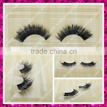 Hotsale Top quality 3D mink fur lashes wholesale price; mink eyelashes