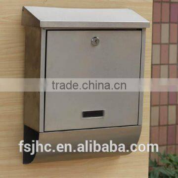 Foshan JHC-2034DS Wall Mounted Mailbox/Stainless Steel Letterbox/ Outdoor Postbox