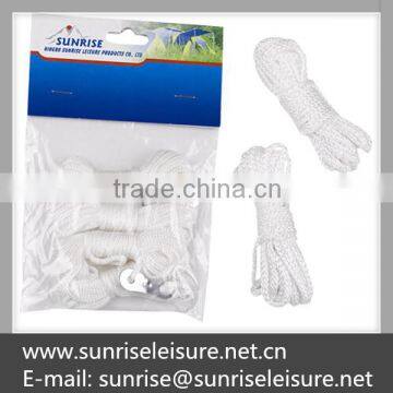 56739# 3mmx3m tent white nylon rope