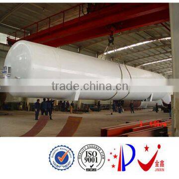 Horizontal 100CBM Liquid oxygen tank