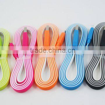 1M ABS Injection Shell TPE Lines USB Data&Sync Charger Cable For Android IPhone photo-4
