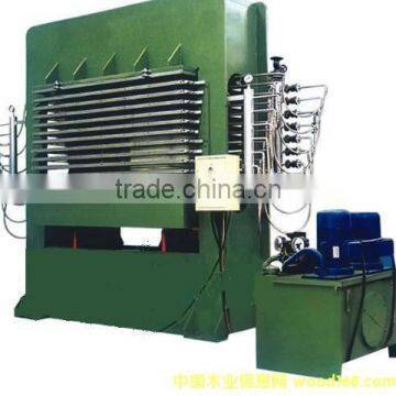 supply bamboo board hot press machine in wood based panels machinery